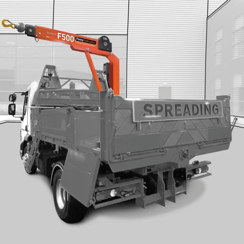 Penny Hydraulics F500 crane catalog PDF for service vehicle lifting equipment