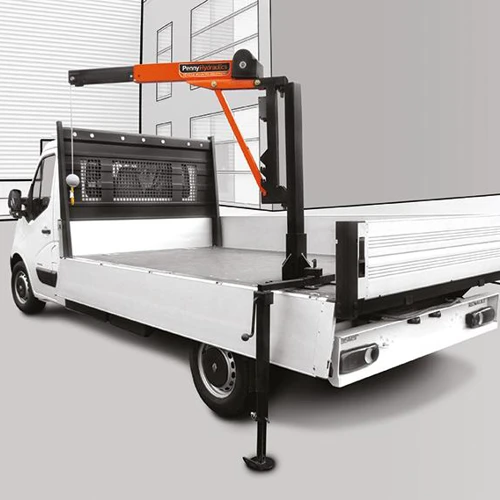 Penny Hydraulics SwingLift catalog PDF for electric vehicle mounted cranes