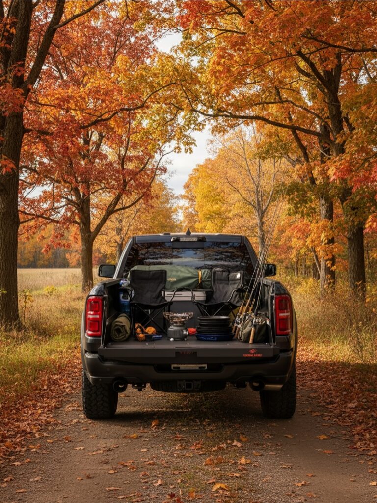 Cargo Ease Commercial Series truck slide available in 1500lbs and 2000lbs capacities for pickup truck cargo access